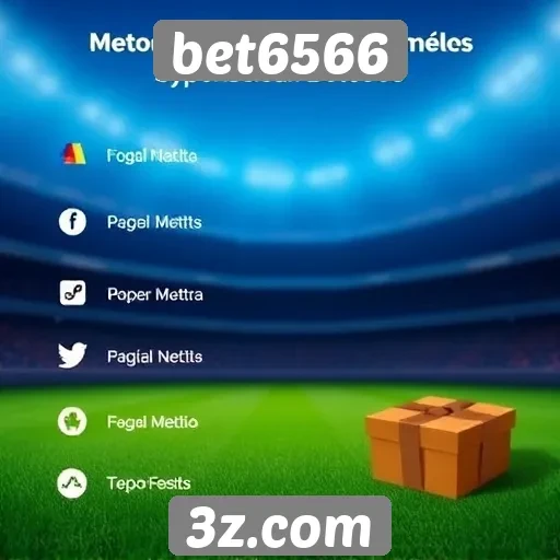 Comparativo de métodos de pagamento no bet6566